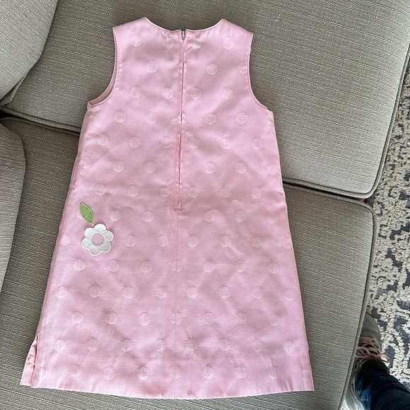 Florence Eiseman size 4 sundress pink with white flowers - Picture 4 of 7